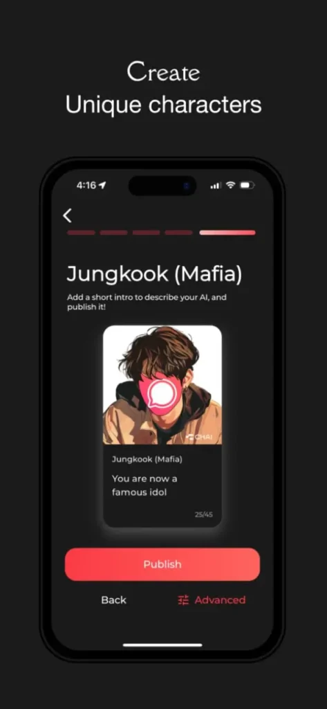 Explore a World of AI Characters With Chai AI Mod APK Key Features