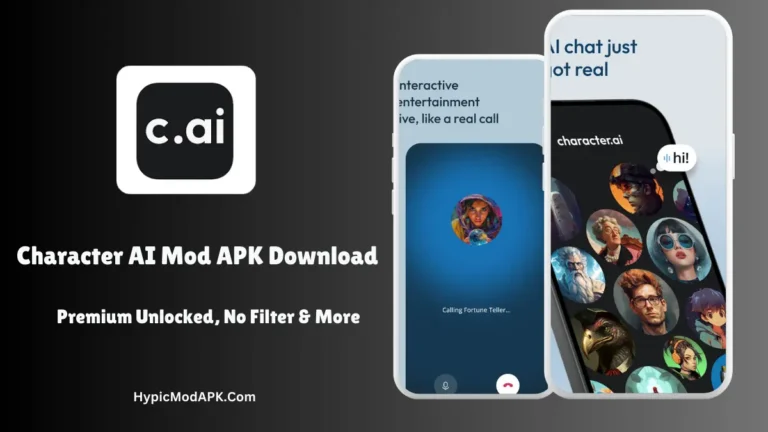 Character AI Mod APK v1.11.1 Free (Premium Unlocked, No Filter)