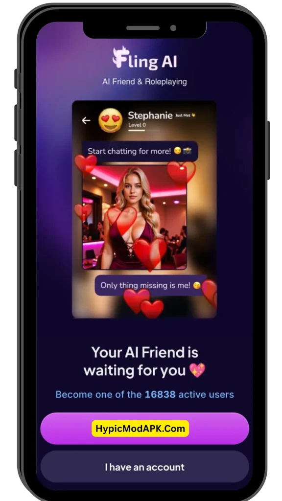 What is Fling AI Friend & Roleplay?